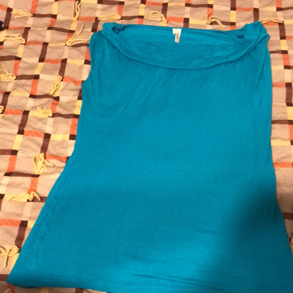 Blue woman’s medium shirt